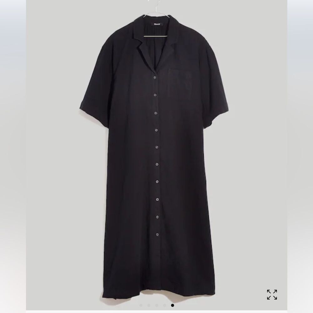 NWT Madewell Lightestspun Cover-Up Maxi Shirtdress